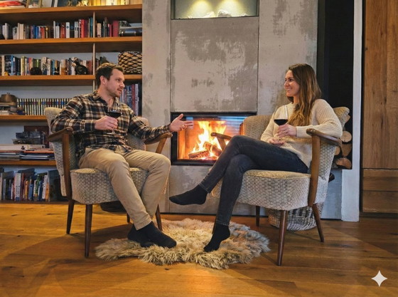 Image 1 of Duo de design intemporel : Paire de fauteuils cocktail Mid-Century Modern (années 1950/60) - Excellent état