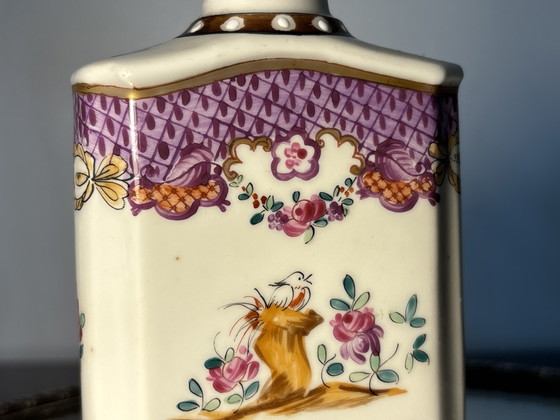 Carafe à thé ou Cologne carafe antique porcelaine – Kalk Eisenberg, Verres et carafes (photo 8 of 9)