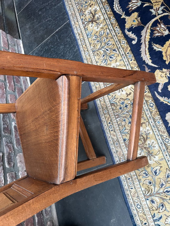 Antique solid oak arm(monastery)chair – Armchairs, Wood (photo 5 of 6)