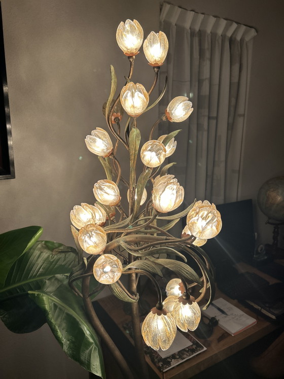Lampada da terra l’Originale della designer Florence Galeotti – L'originale, Illuminazione, Vetro, Marmo (photo 5 of 7)