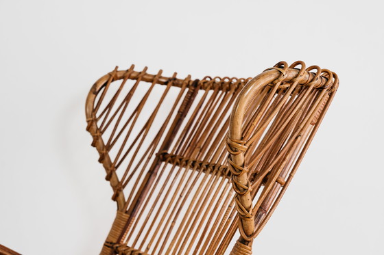 Image 1 of Schommelstoel Frans vintage design modern jaren 60