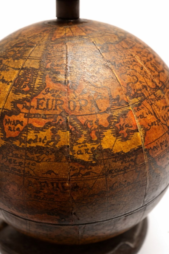 Image 1 of Aufbewahrungsbox im Stil der 1970er Jahre – Tischaccessoire im Mid-Century-Stil – Gelbe Innenausstattung