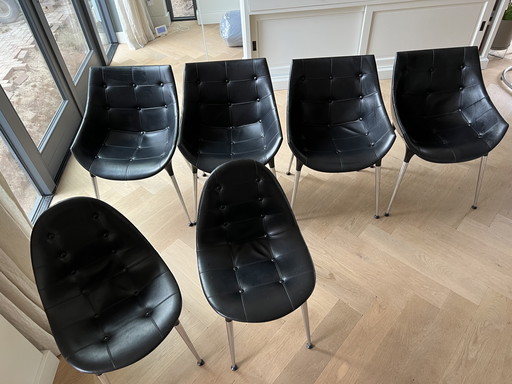 6x Cassina Passion Chairs