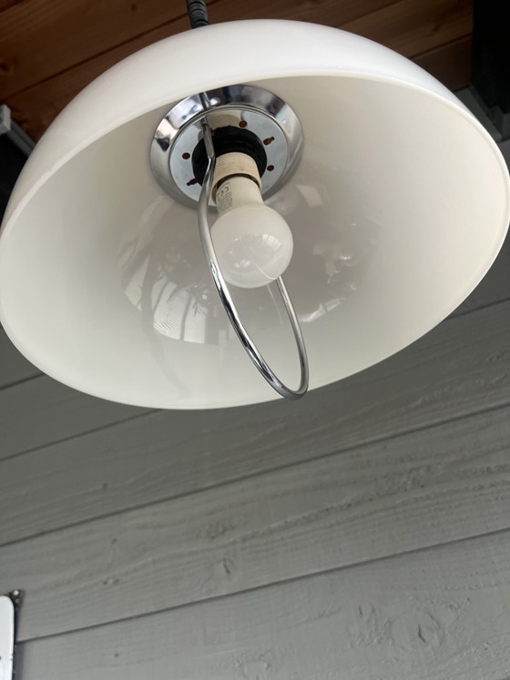 Vintage Italiaanse Space Age Pendel Hanglamp Met Origineel Fratelli Giannelli Pendel Systeem, – Hanglampen (photo 10 of 10)