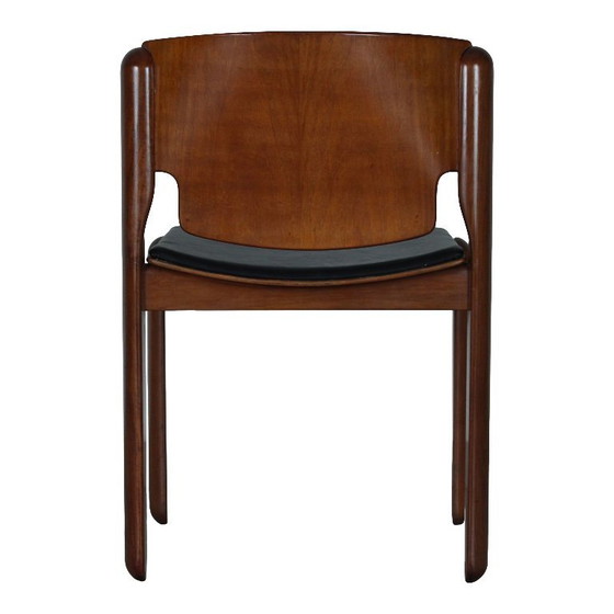 Image 1 of 6 chaises empilables modèle 122 par Vico Magistretti pour Cassina, Italie, années 1960