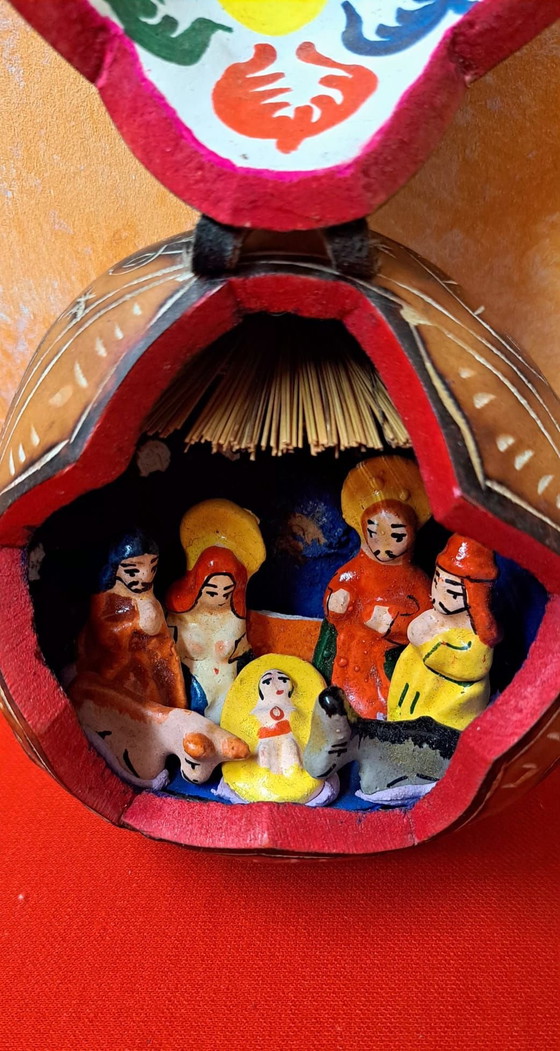 Handgemaakt Peruaans mysterie, Decoratieve objecten, Hout, Zwart (foto 2 van 8)
