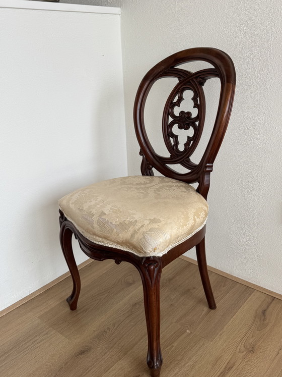 Image 1 of 6 sillas de comedor victorianas