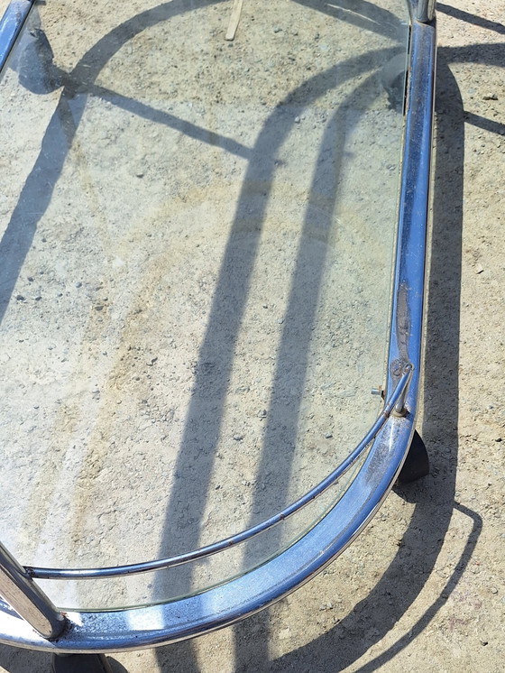 Image 1 of Credenza anni '70 in metallo cromato