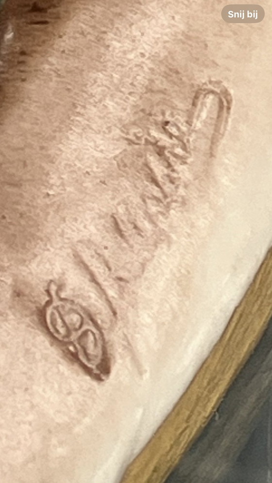 Image 1 of Capodimonte statue Mother & Child