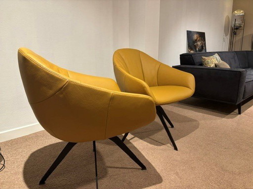 Gealux Levi – eetkamerstoelen, Leather, Calfskin