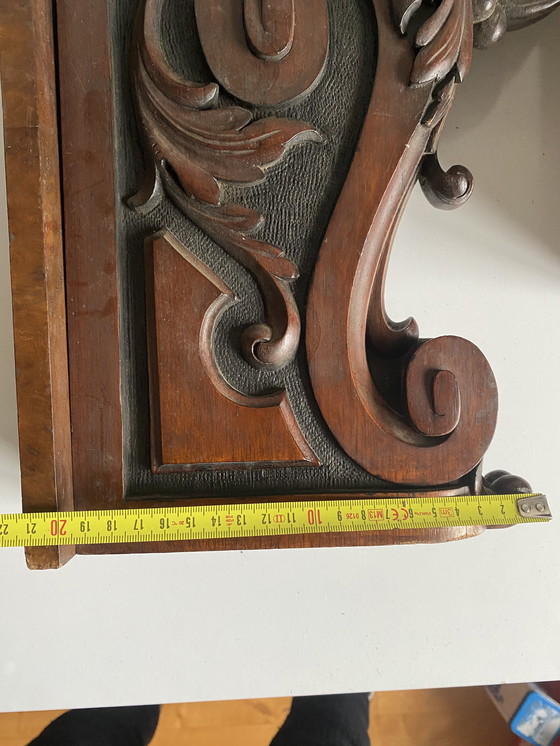 Image 1 of George II-stijl mahoniehouten wandconsoles (Engels, circa 1750).