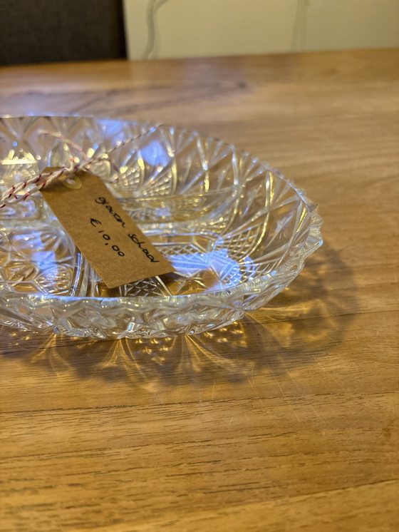 Image 1 of Crystal Serving Tray