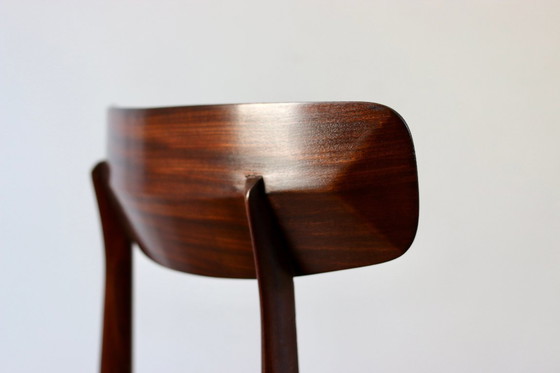 Image 1 of Rare série de 6 chaises vintage corde italienne Eredi Marelli, 1950