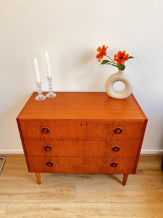 Image 1 of 🧡 Vintage Danish Teak Cabinet 1960s