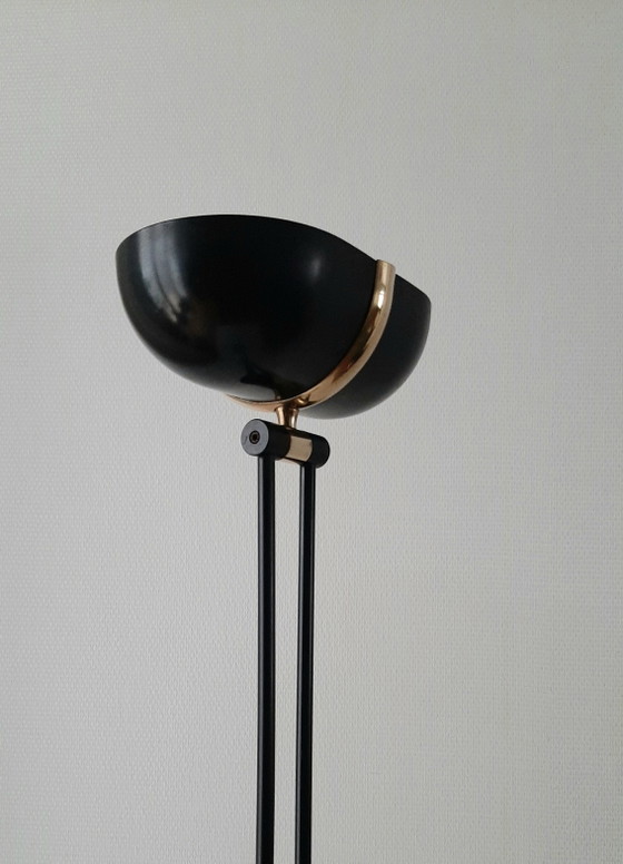 Lampada da terra Relux Milano, design italiano anni '80. – Relux Milano Italy, Lampade da terra, Metal, Brass (photo 6 of 15)