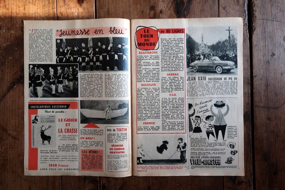 Image 1 of Original Le Journal de Tintin N° 528, décembre 1958 – Tintin au Tibet – 2C40