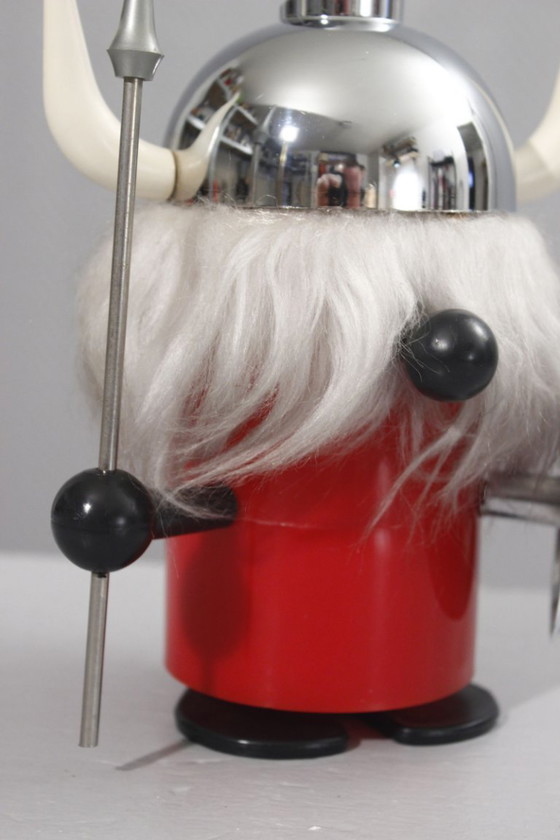 Image 1 of Vintage Lamp "Olaf" The Viking Design Old Timer Ferrari Italy 1960s