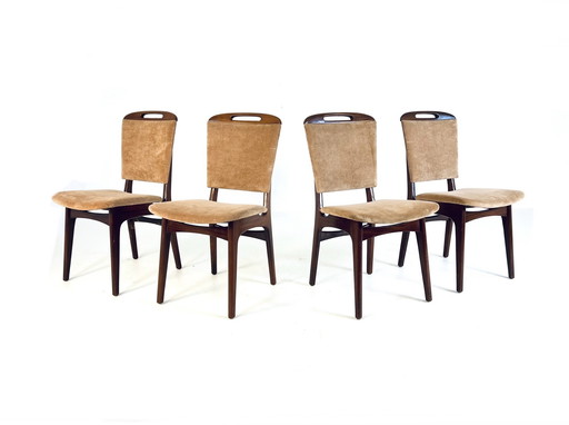 4X Vintage Dining Chair '60