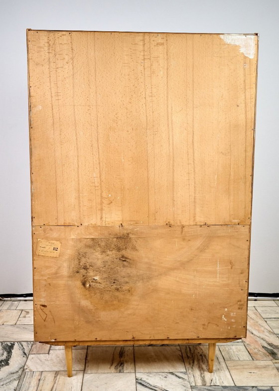 Image 1 of Bibliothèque en bois vintage, années 1960, Tchécoslovaquie