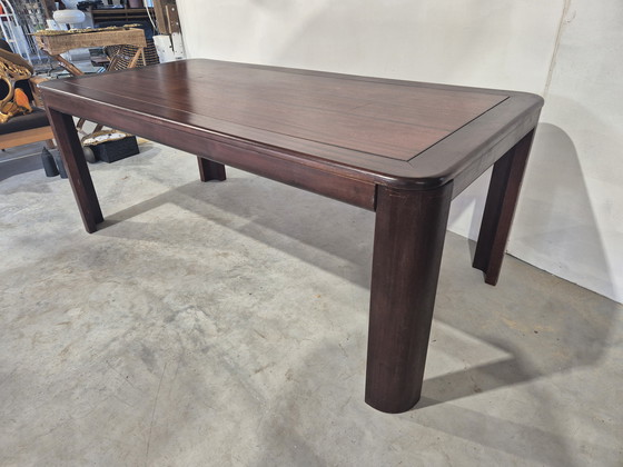 Image 1 of Large vintage wooden table