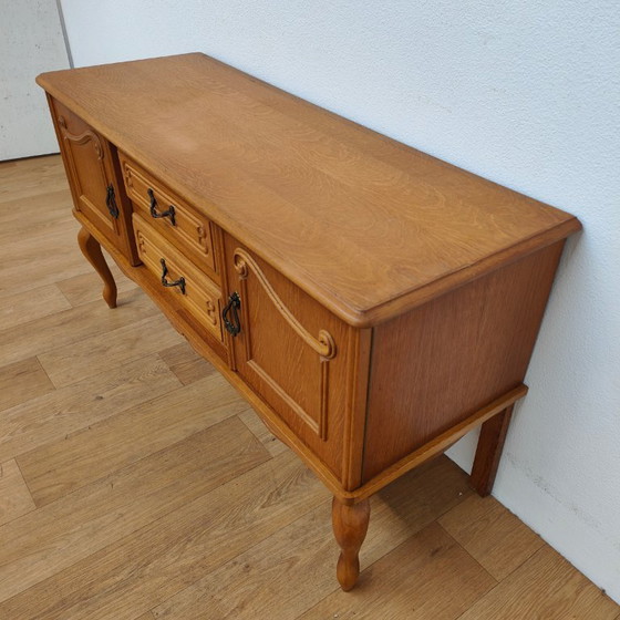 Image 1 of Meuble TV lowboard vintage de style campagnard