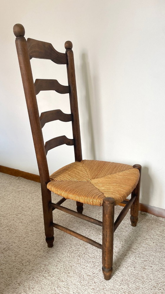 Image 1 of stoel in de stijl van Charles Dudouyt