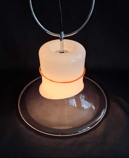 Vintage Leucos Murano Pendant Lamp