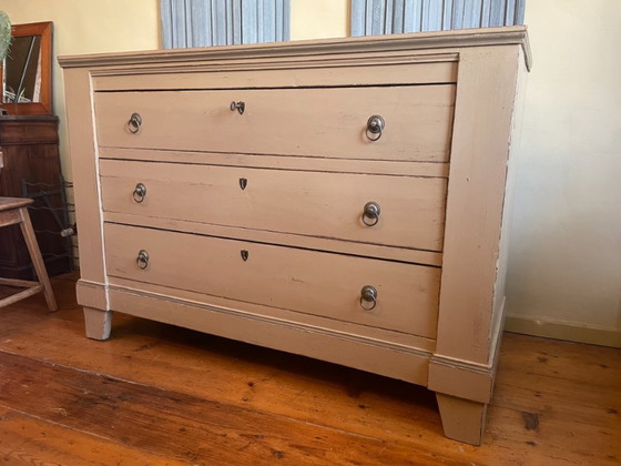 Image 1 of Ladenkast Commode Dressoir Breed 133 cm. Hollands
