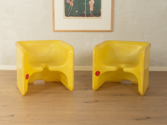 Mesa infantil / Mesas auxiliares Space Age, Gigantos, Plástico, Amarillo (foto 2 de 26)