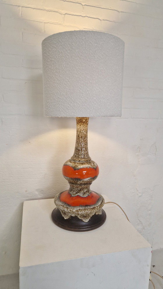 Image 1 of Cool vintage ceramic lamp, 70s