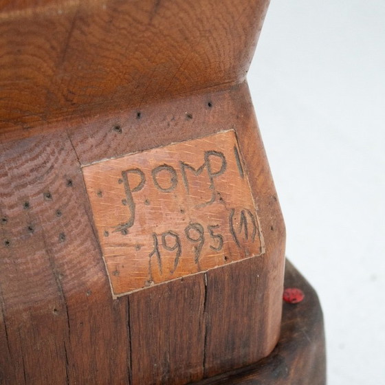 Image 1 of Ensemble de 3 sculptures en bois de Luciano Bertolotto