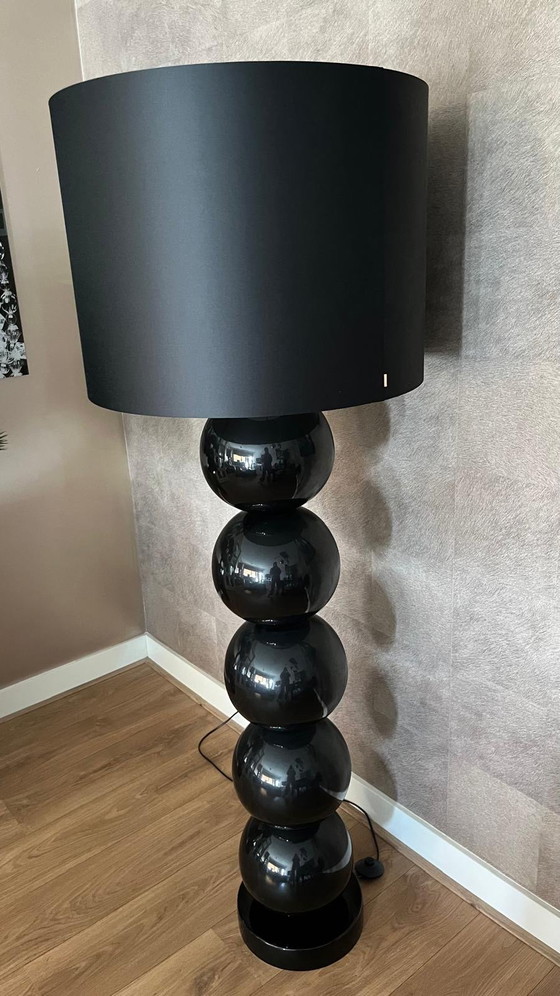 Image 1 of Stout Lighting Milano Floor Lamp Black-Champagne Eric Kuster