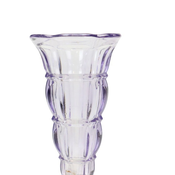 Image 1 of Vaso Art Déco viola