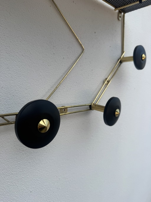 Perchero de pared de los años 60