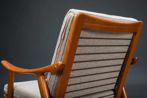 Image 1 of Stuhlset Modell 563 von Fredrik Kayser für Vatne Lenestolfabrikk, Norwegen, 1960er Jahre