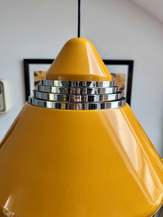 Image 1 of Lampada a sospensione Alfred Kalthoff by Staff Leuchten 1970s Space Age Design tedesco Lightning
