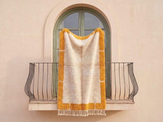 Luxe handgemaakt Marokkaans Berber tapijt 160/175 cm – Vloerkleden en tapijten, Wool (photo 4 of 8)