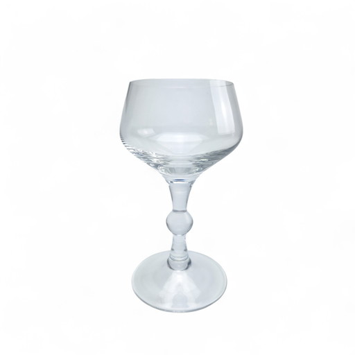 4 x Rosenthal wine glass goblet 1950/60 crystal glass