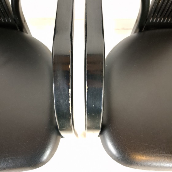 Image 1 of 4x vintage stoel Totem Torstein Nilsen