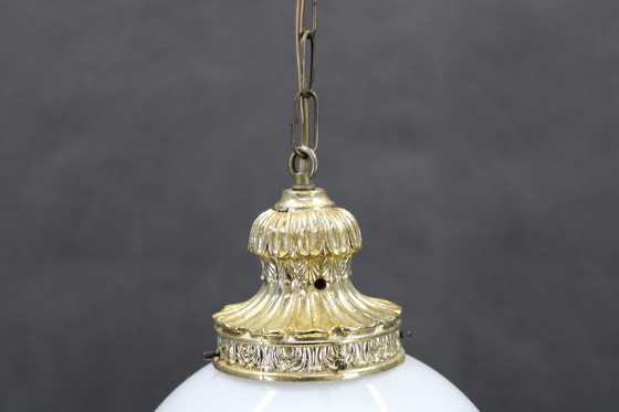 Image 1 of Glazen hanglamp uit 1970, Tsjecho-Slowakije