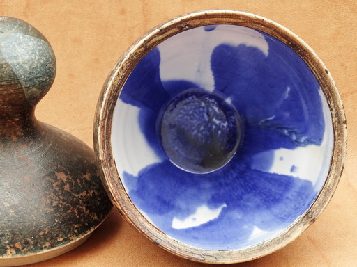 Dekseldoos, Gerhard Liebenthron (1925-2005), studio keramiek