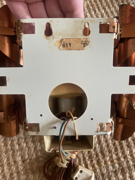 Image 1 of Thorsten Orrling voor Hans-Agne Jakobsson Koperen Wandlamp