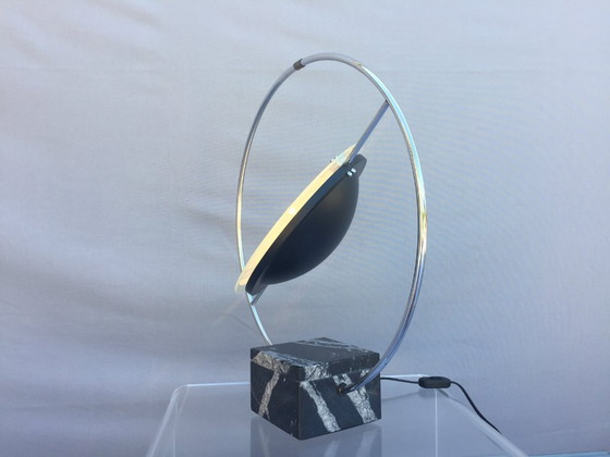 Image 1 of LUCIEN GAU LAMPE SATURNE VINTAGE