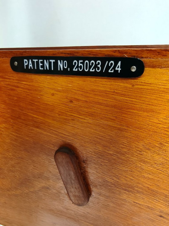 Image 1 of Beautiful English Art Deco Compactom Ltd Men's Wardrobe from the 1920s