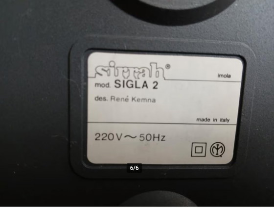 Image 1 of Raro set di Sirrah Sigla 1 e 2 – Design di René Kemna – Design italiano degli anni '80