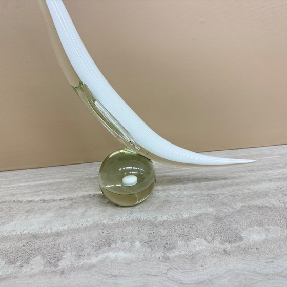 Image 1 of Escultura de cristal de Murano de Livio Seguso, Italia
