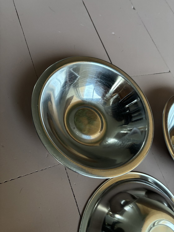 Image 1 of 5 ciotole in acciaio inox