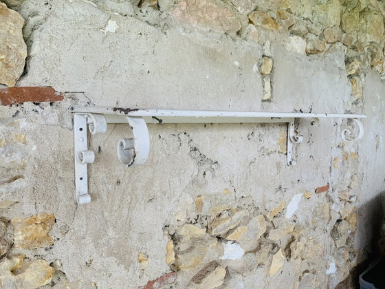 Image 1 of Set di 2 mensole da giardino vintage francesi, anni '30