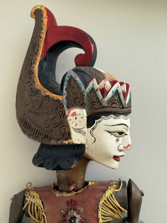 Image 1 of Wayang puppets, antique