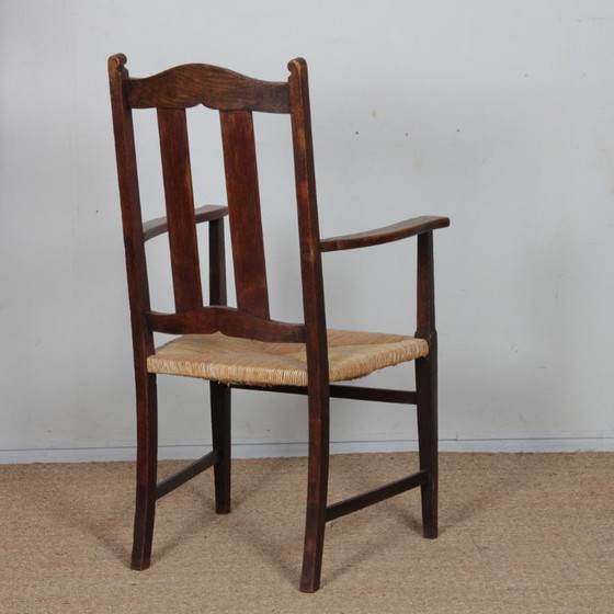 Image 1 of Arts & Crafts fauteuil, Engels werk uit het begin van de 20e eeuw.